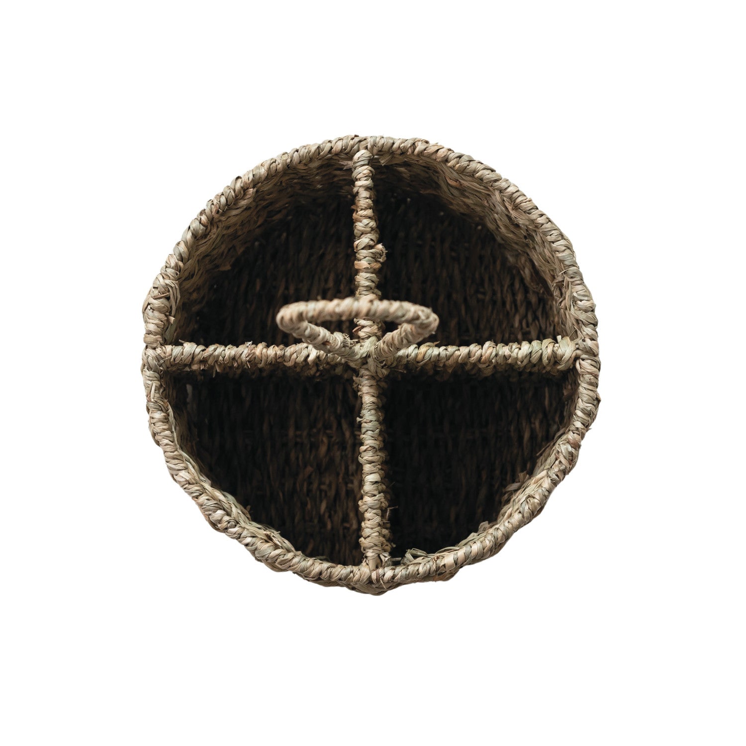 Hand-Woven Seagrass Caddy