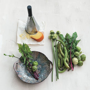 Stoneware Bowl w/Handles