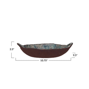 Stoneware Bowl w/Handles