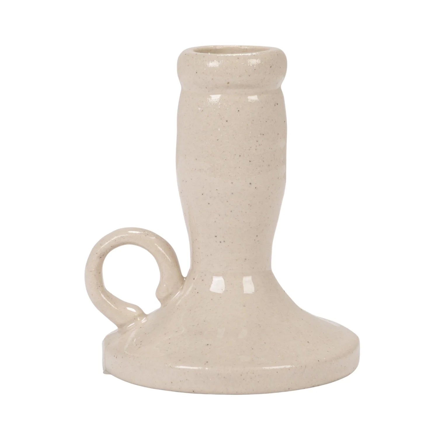 Stoneware Chamberstick