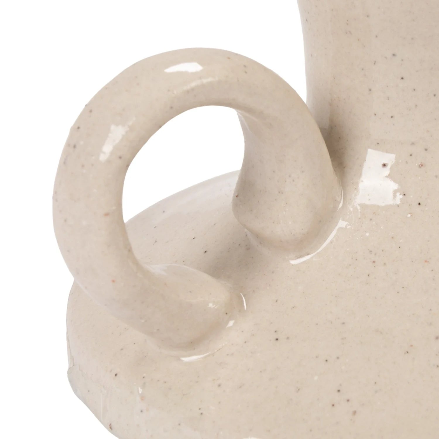 Stoneware Chamberstick