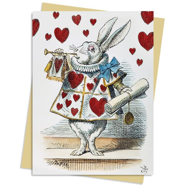 Alice in Wonderland: White Rabbit Greeting Card Pack