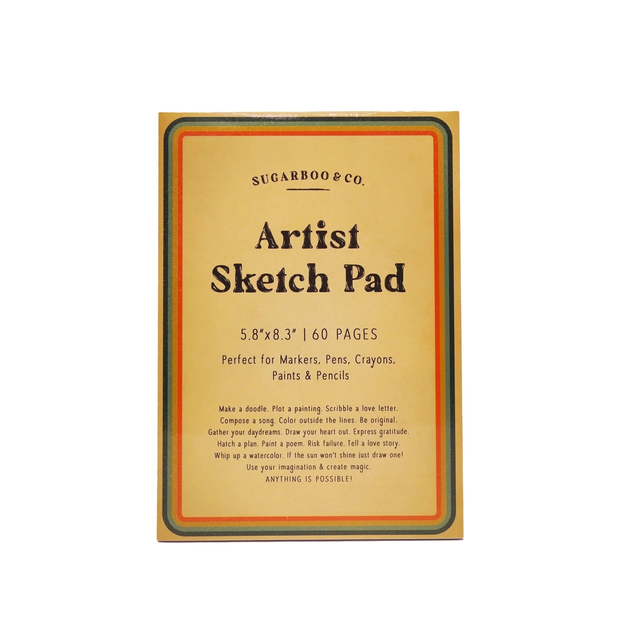 Artist Sketch Pad | 5.8" x 8.3"