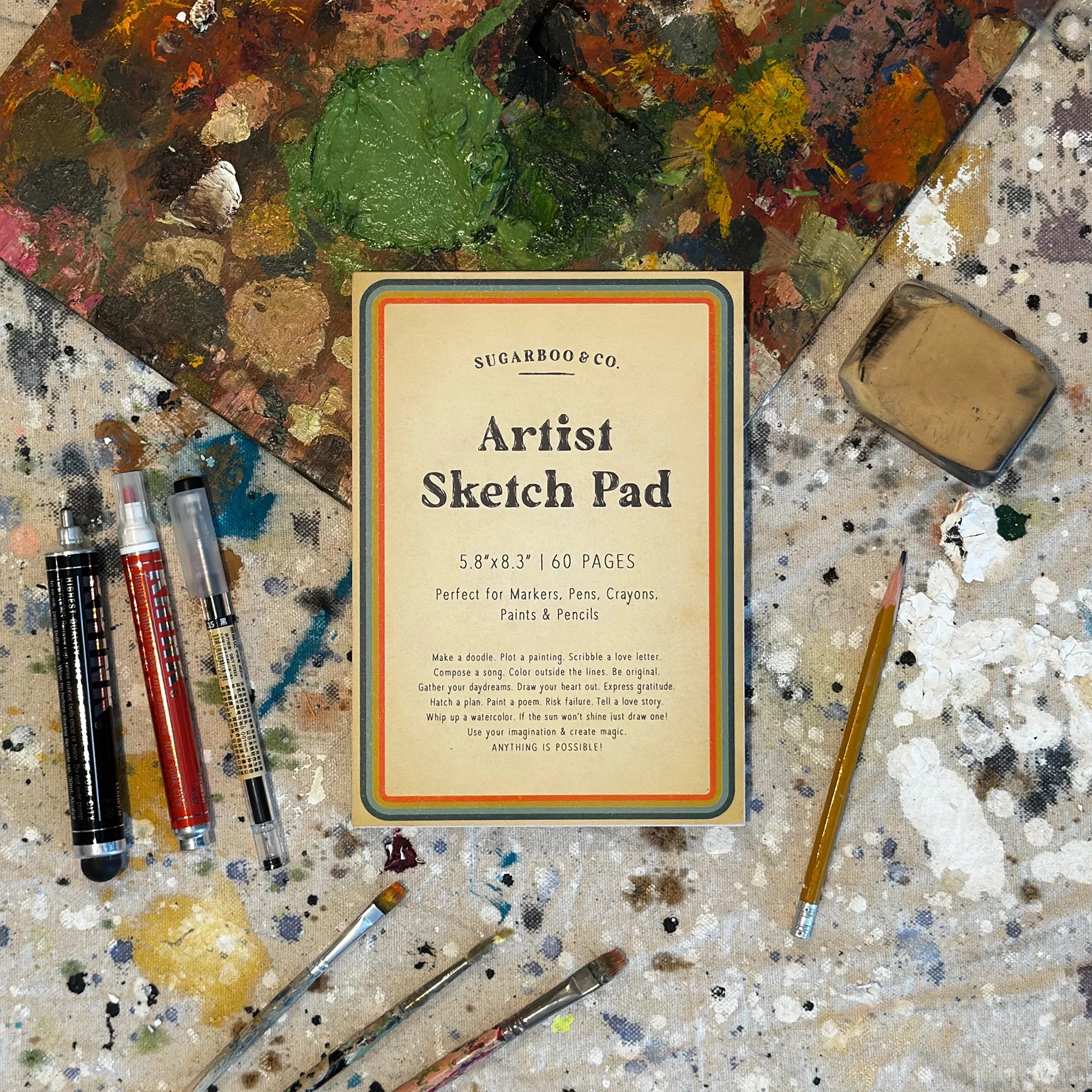 Artist Sketch Pad | 5.8" x 8.3"