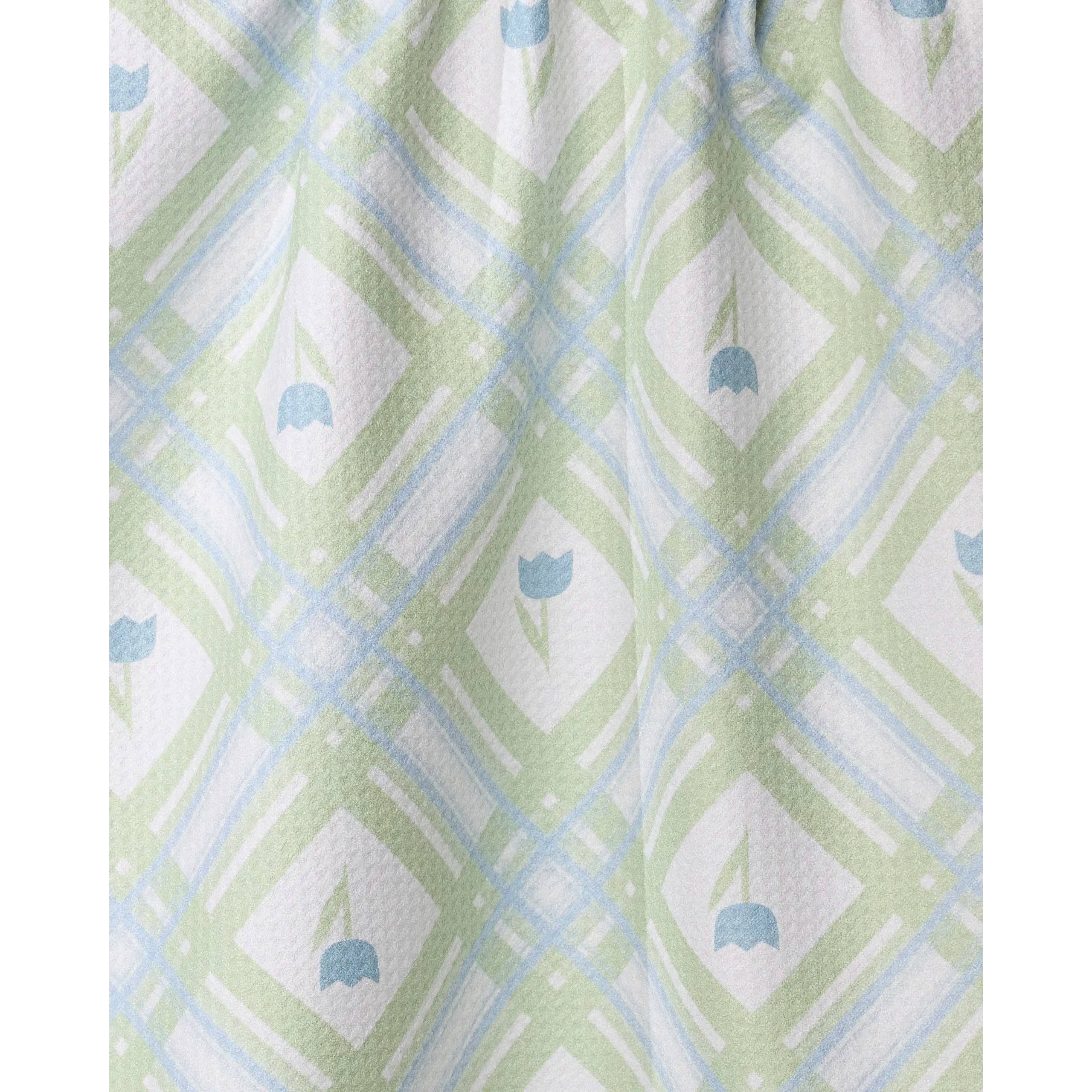 Geometry - Tulip Lattice Tea Towel
