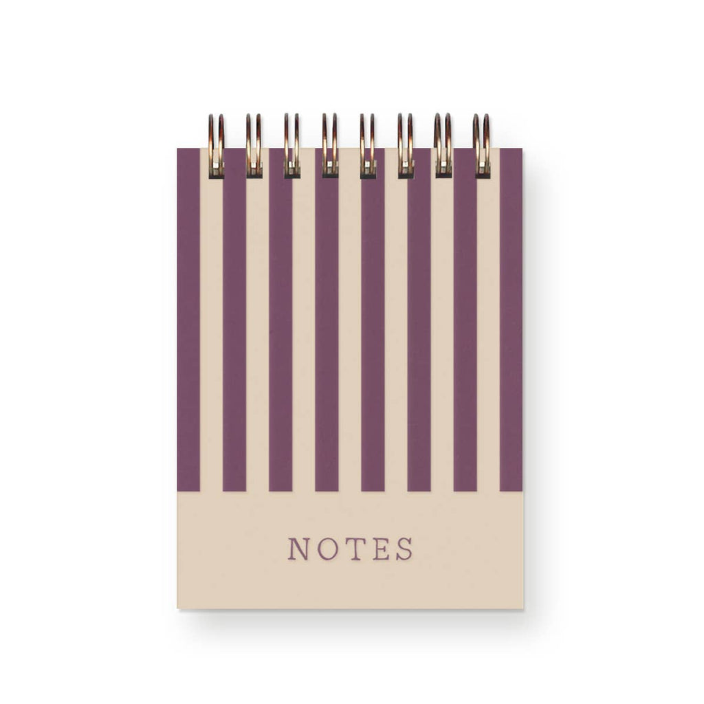 Mini Jotter Notebook | Sky Blue Stripe
