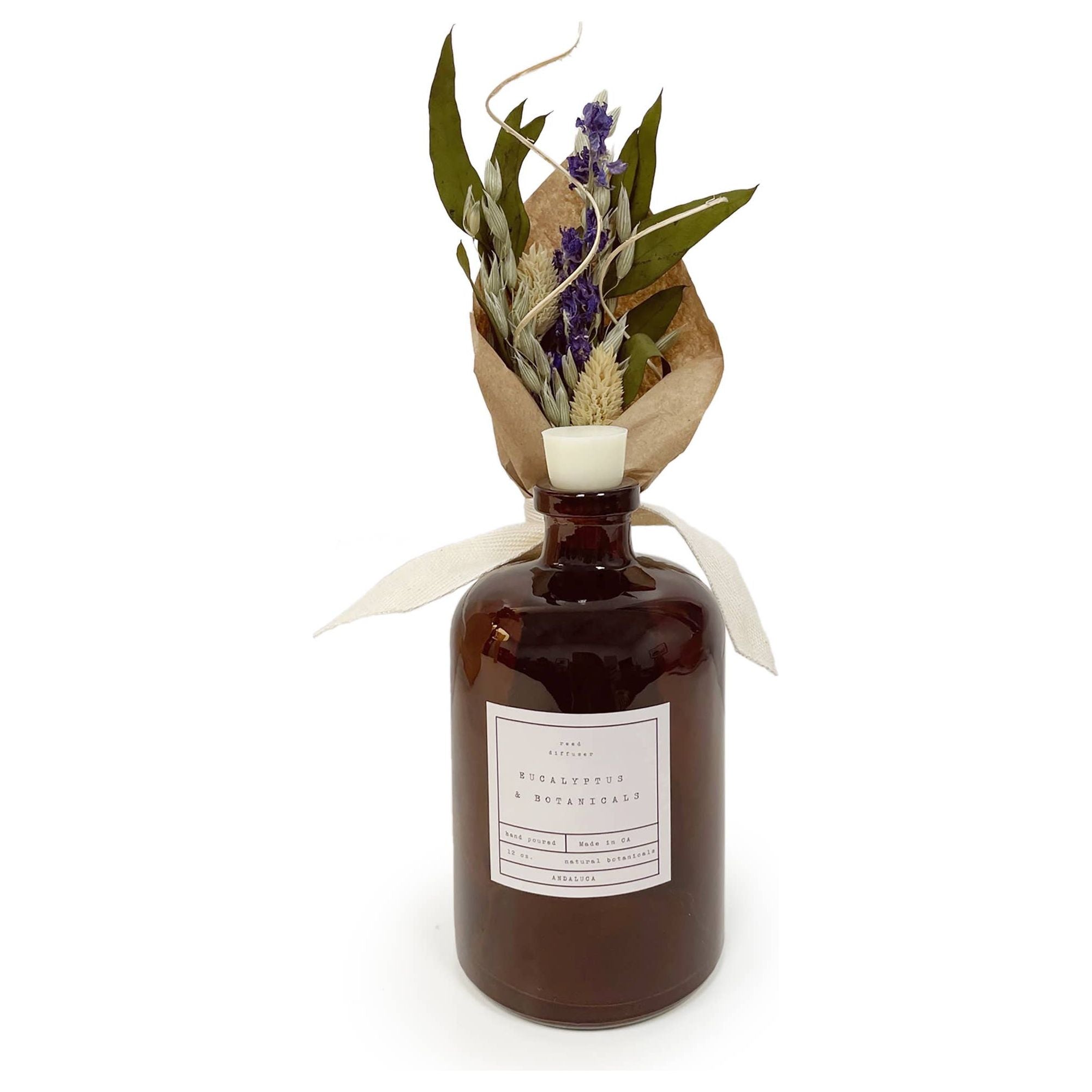 Eucalyptus & Botanicals Diffuser: White Amber & Linen Fragrance