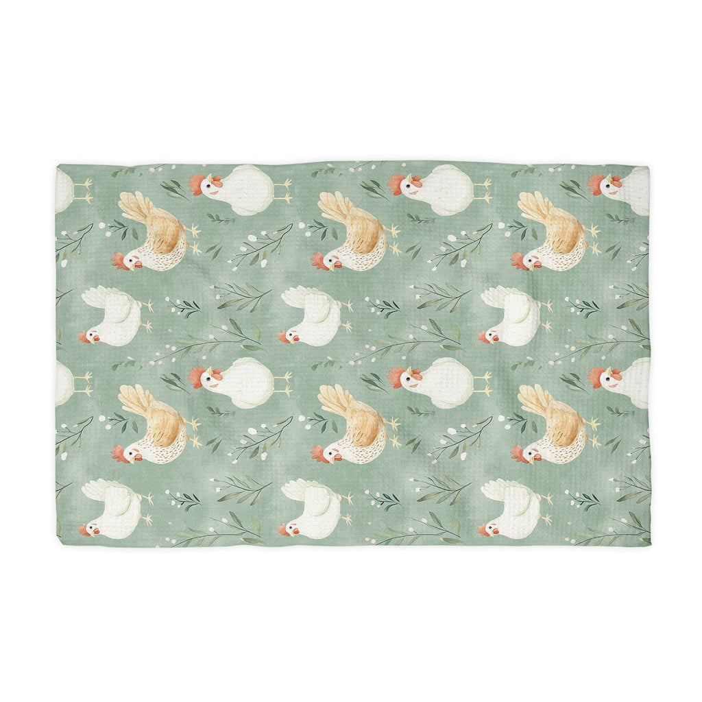 Kitchen Towel | Chicken Collage