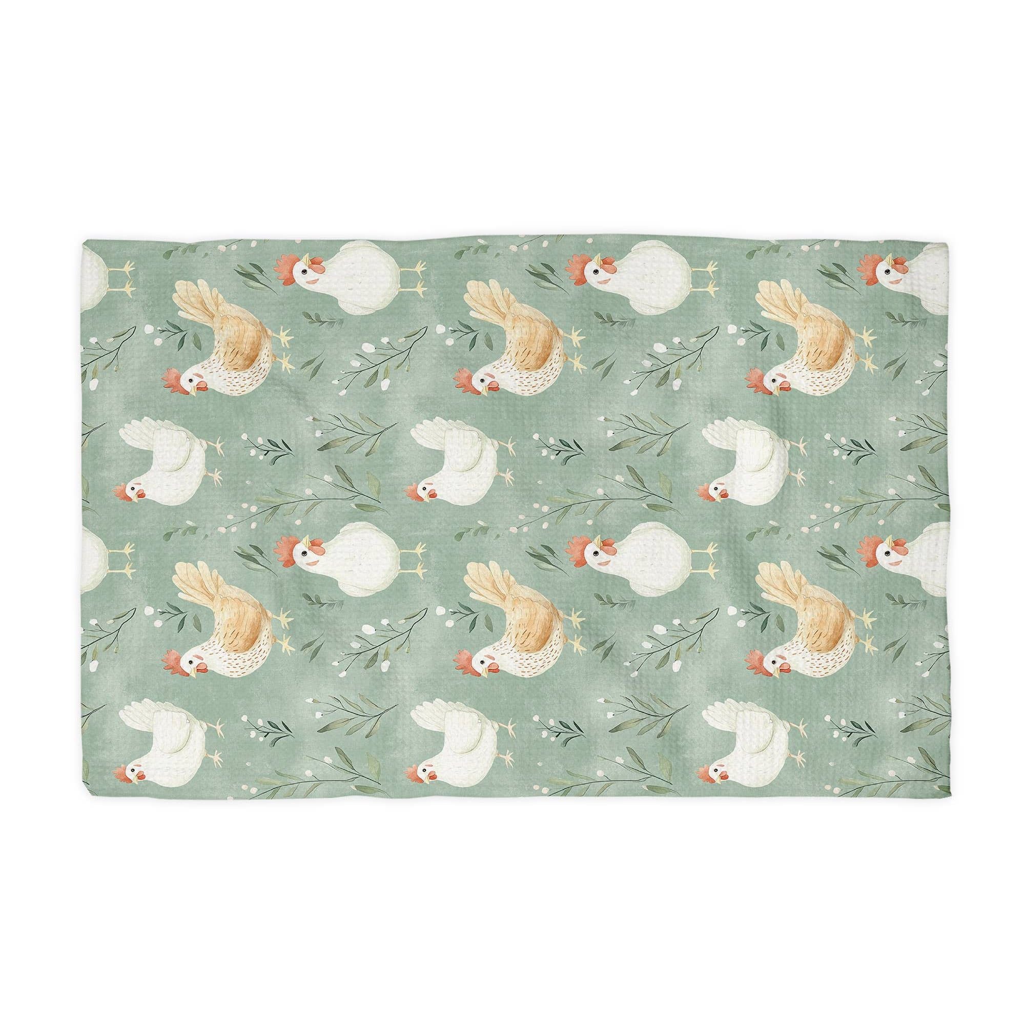 Kitchen Towel | Chicken Collage