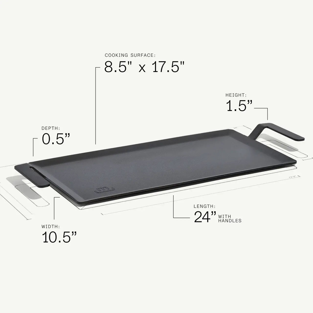 Carbon Steel Griddle (without sleeves)