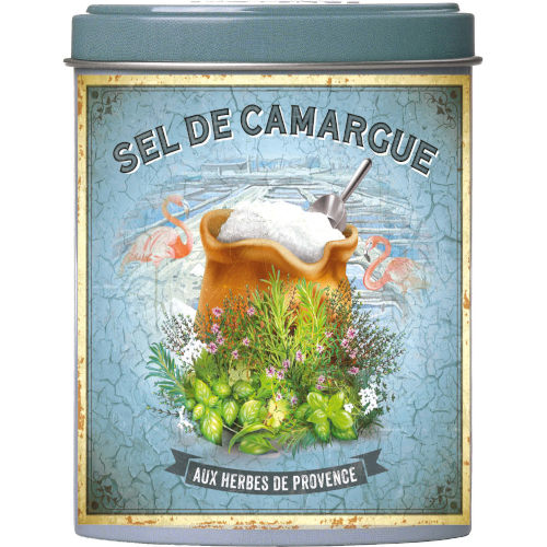 Esprit Provence Tin | Camargue Salt w/Herbs de Provence