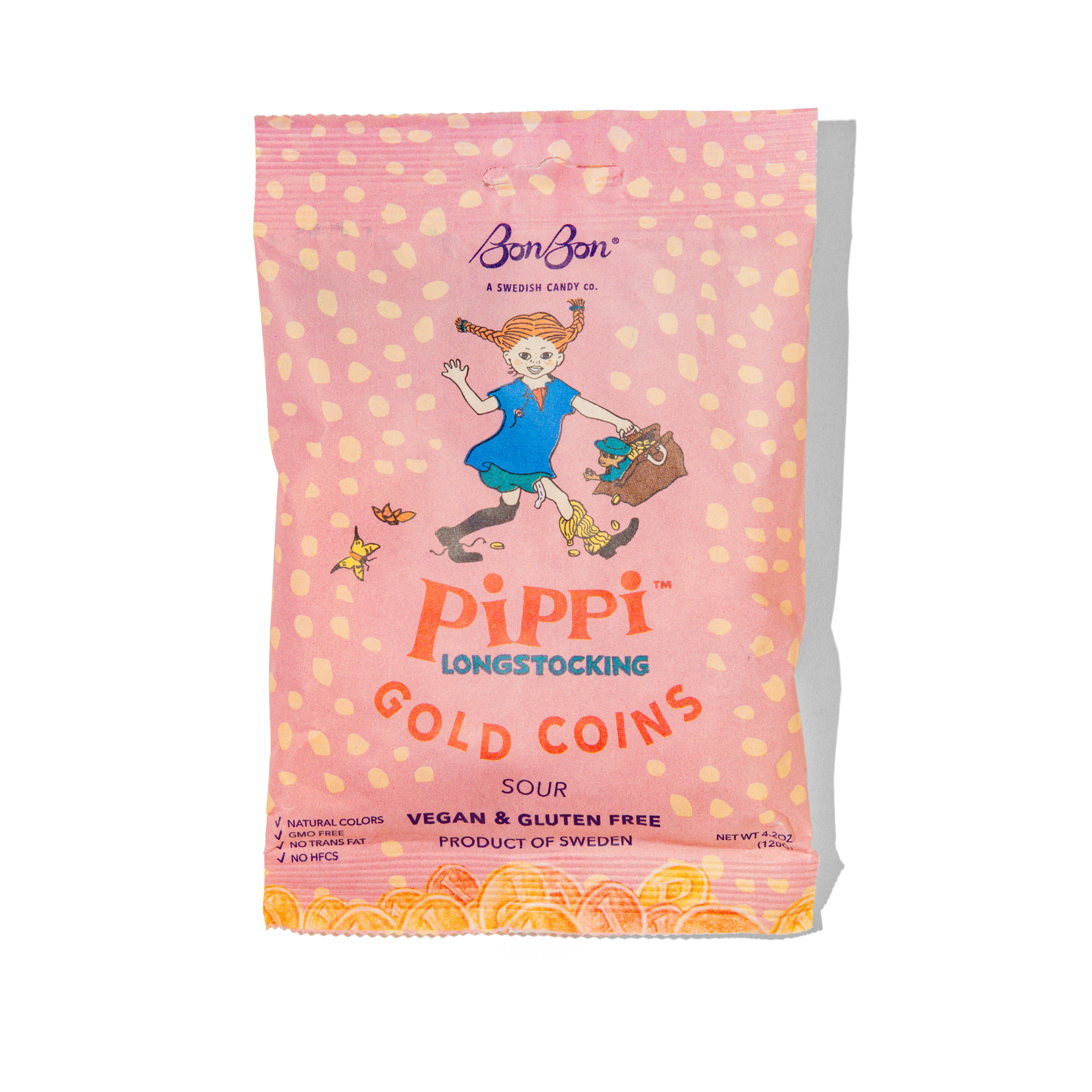 Swedish Candy | Pippi Longstocking Gold Coins -