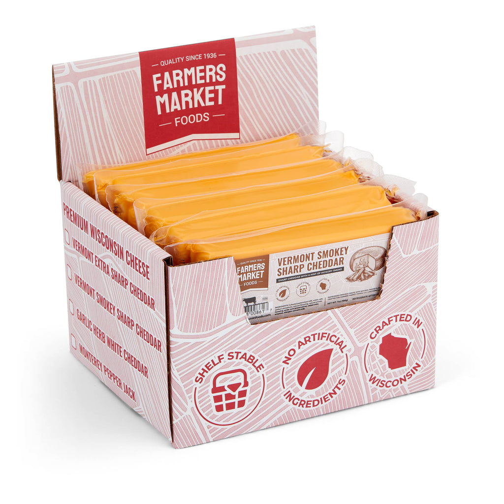 Vermont Smokey Sharp Cheddar (Shelf Stable)