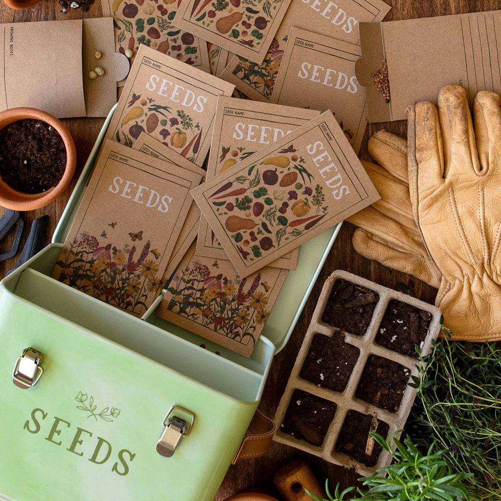 Tin Seed Box | Green Thumb