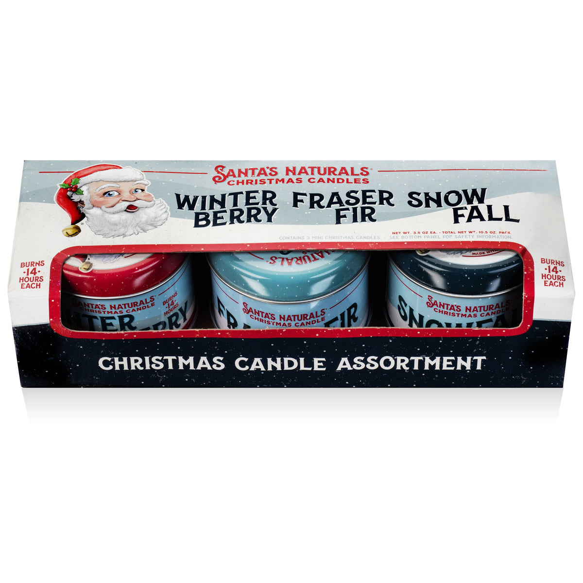 Santa's Naturals | Mini Candle Trio