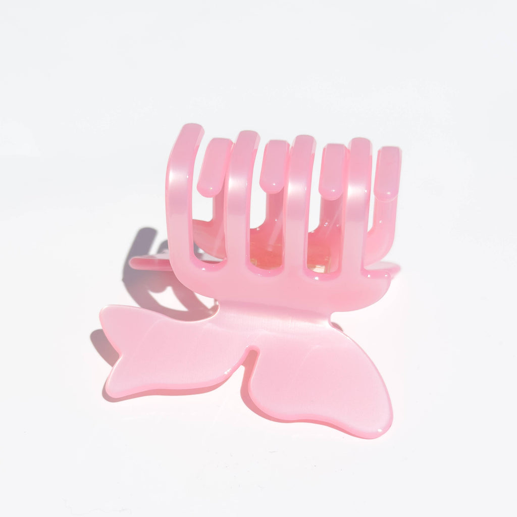 Butterfly Bow Hair Claw Clip | Yellow