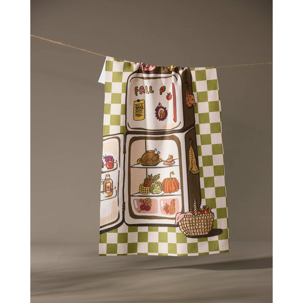 Geometry - Is It Fall Yet Tea Towel