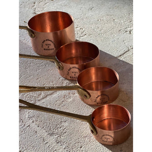 S/4 Artisan Measuring Cups | Copper