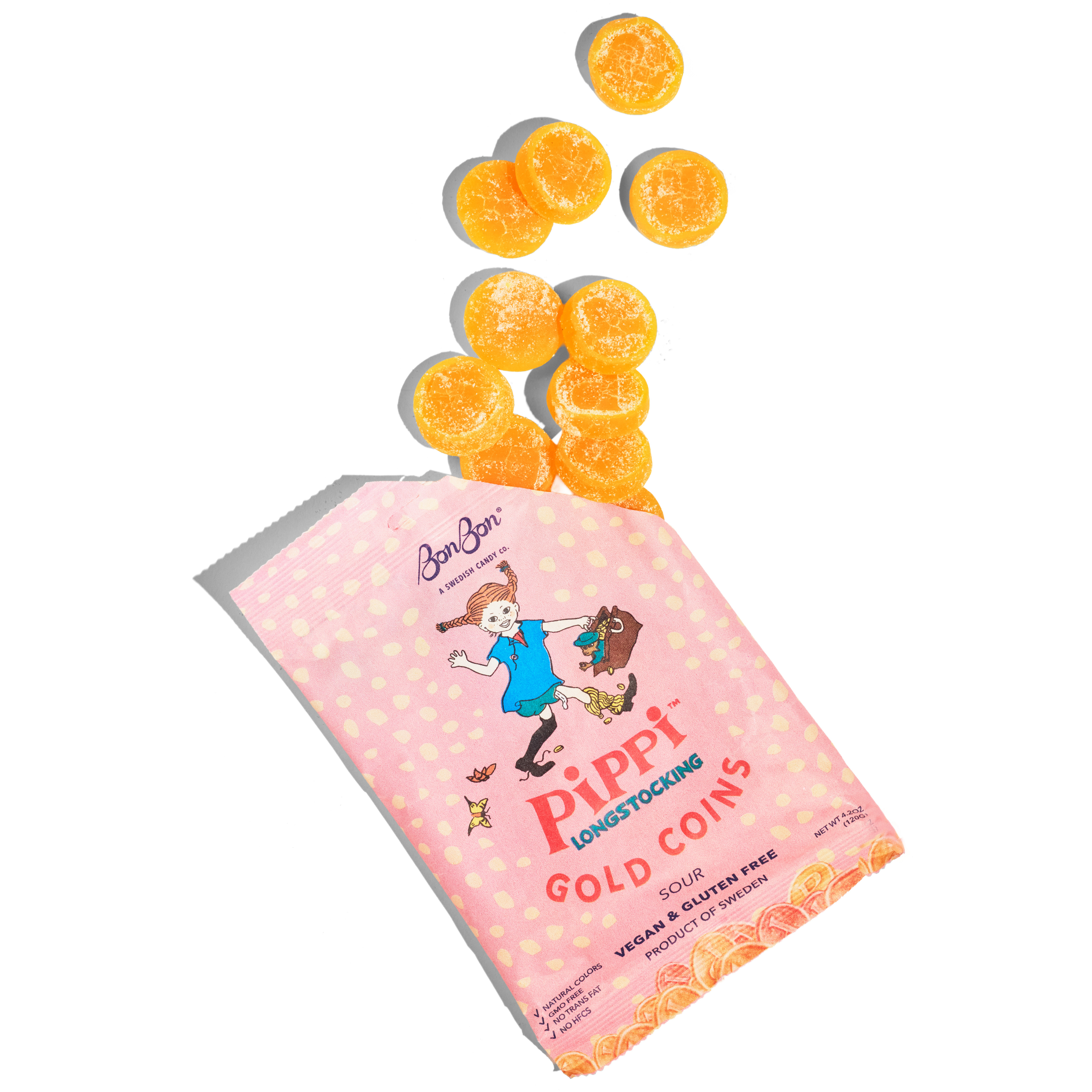 Swedish Candy | Pippi Longstocking Gold Coins -