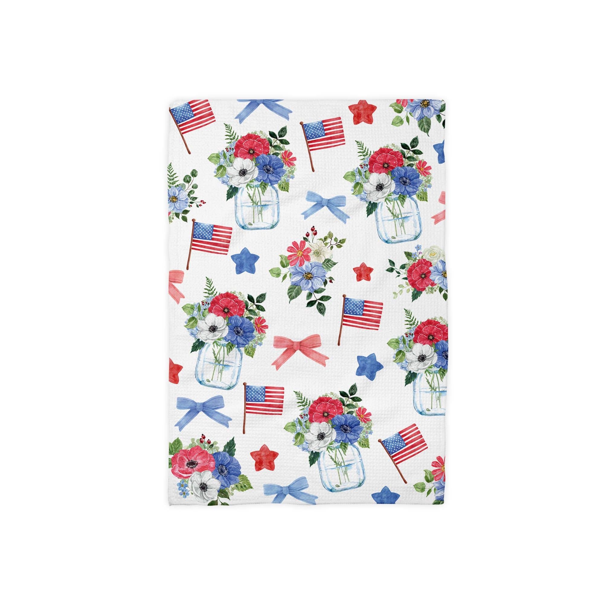 Kitchen Towel | 4th of July Mason Jars