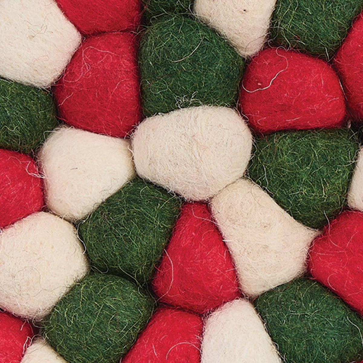 Wool Ball Trivet | Holiday