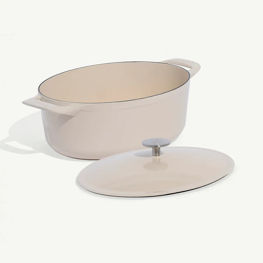 Enameled Cast Iron Dutch Oven | 7.5 Quart -  Oval