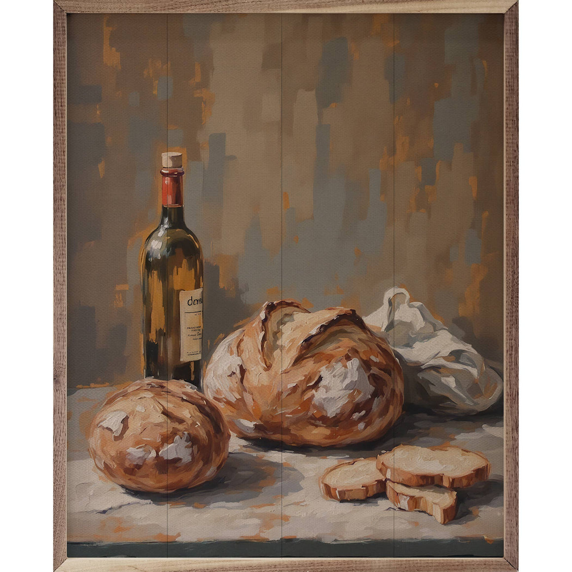 Sourdough on the Counter Framed Art