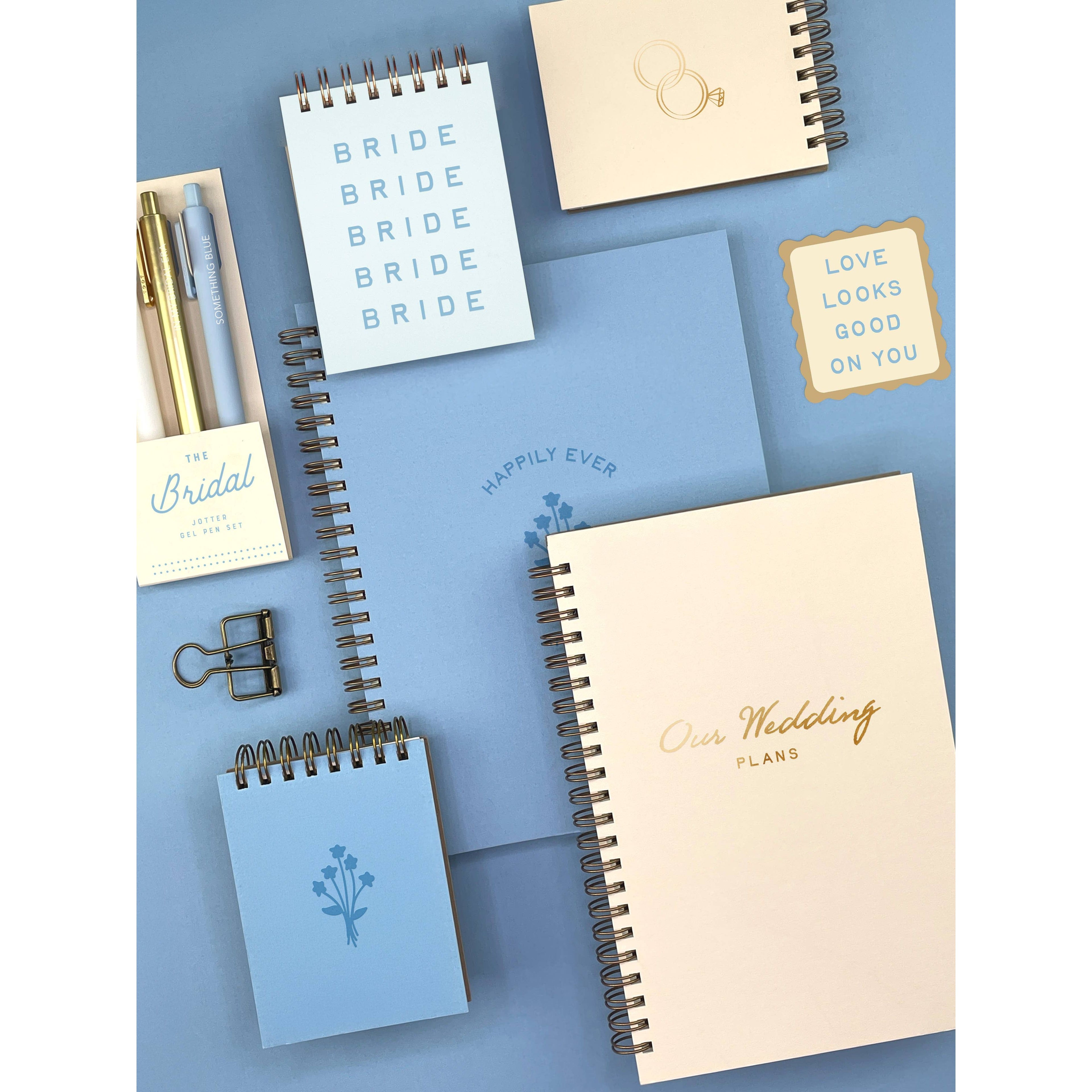 S/3 Gel Pens | Bridal Jotter Set