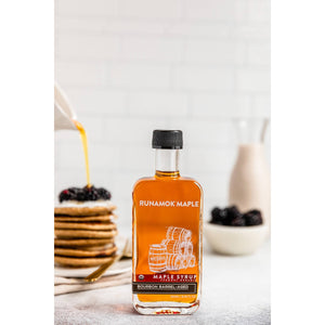 Bourbon Barrel-Aged Organic Maple Syrup