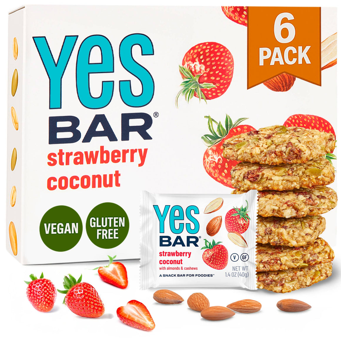 YES Bar® | Strawberry Coconut