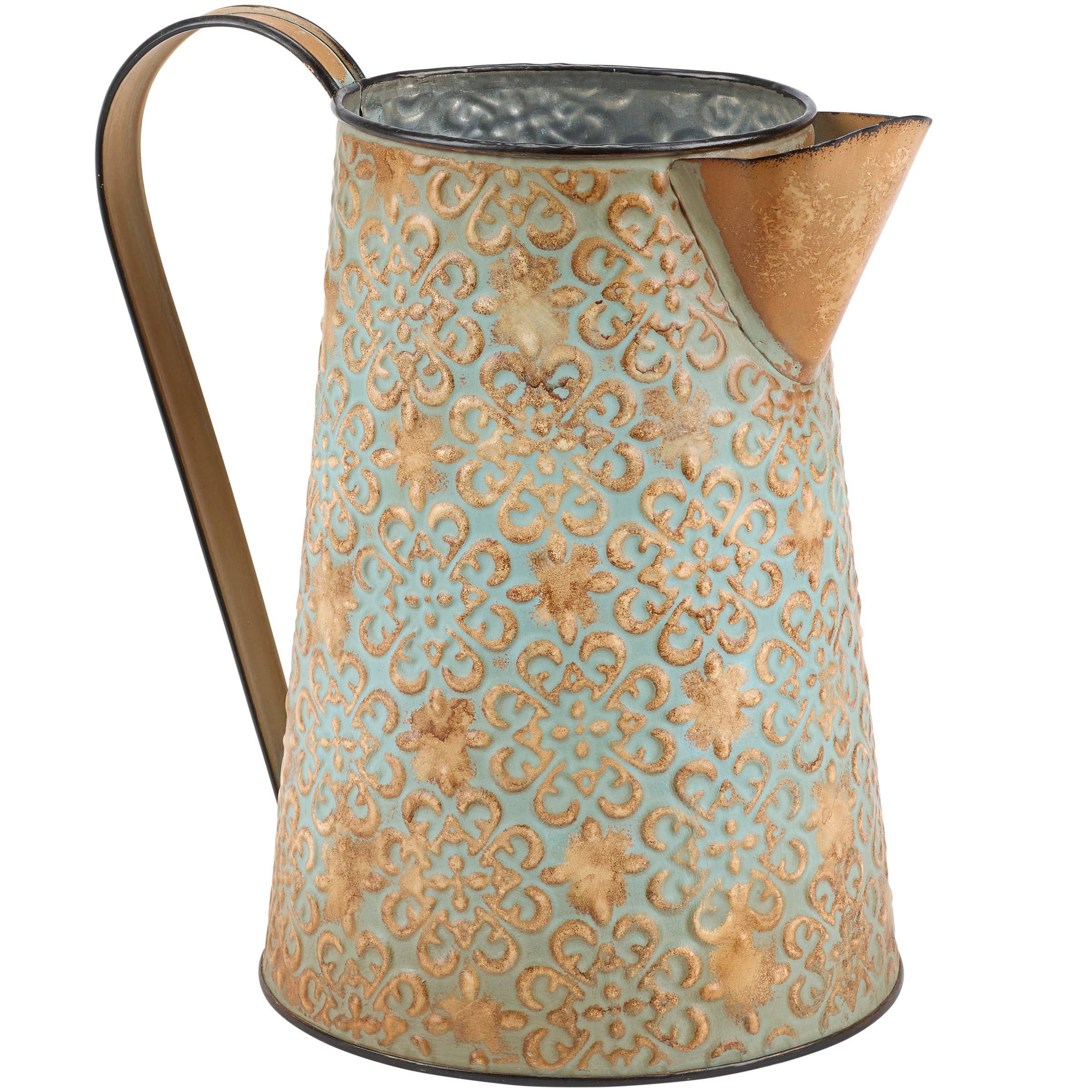 Vintage Brocade Pitcher Vase