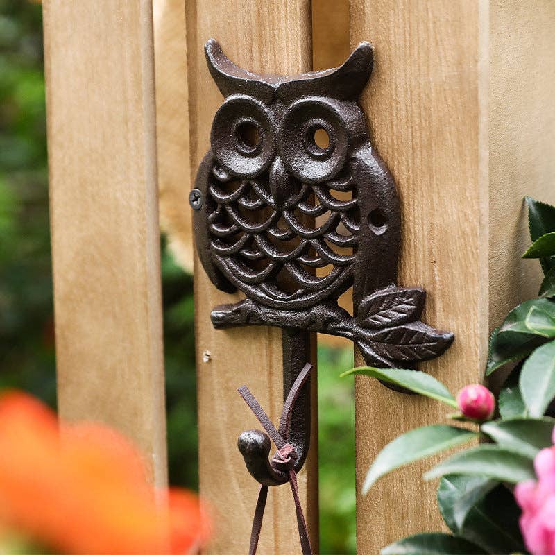 Cast Iron Owl Hook | Style 2