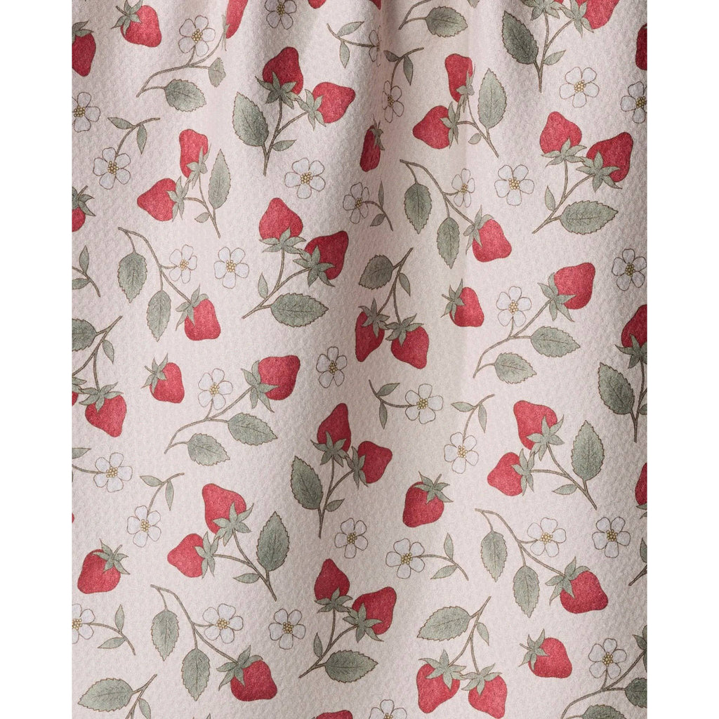 Geometry - Strawberry Farm Tea Towel (Ivory)