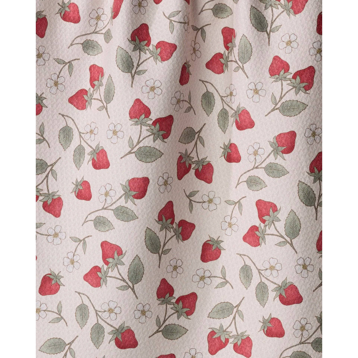 Geometry - Strawberry Farm Tea Towel (Ivory)