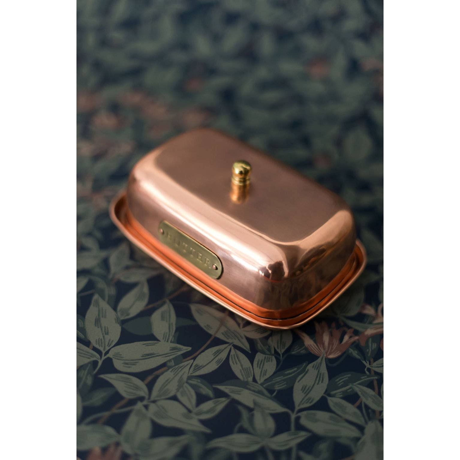 Copper Butter Dish