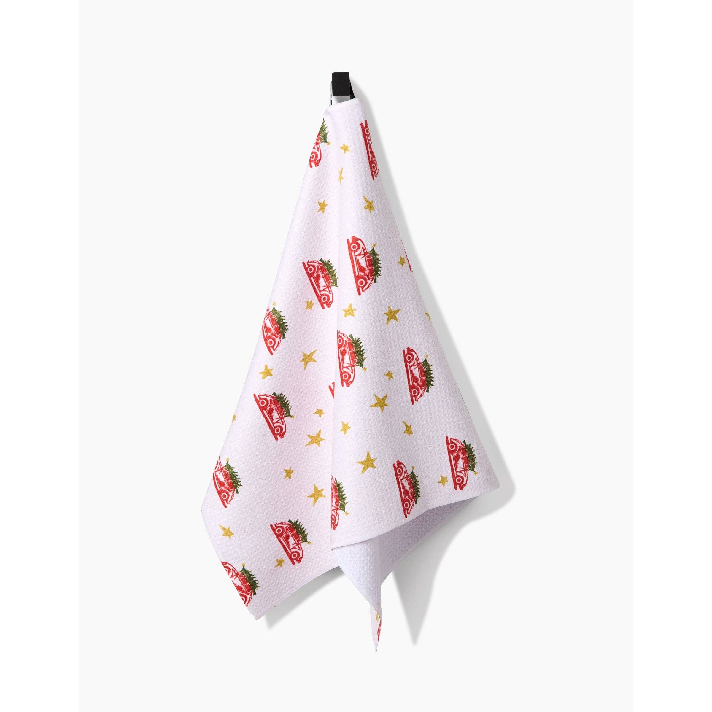 Geometry - Christmas Bug Tea Towel