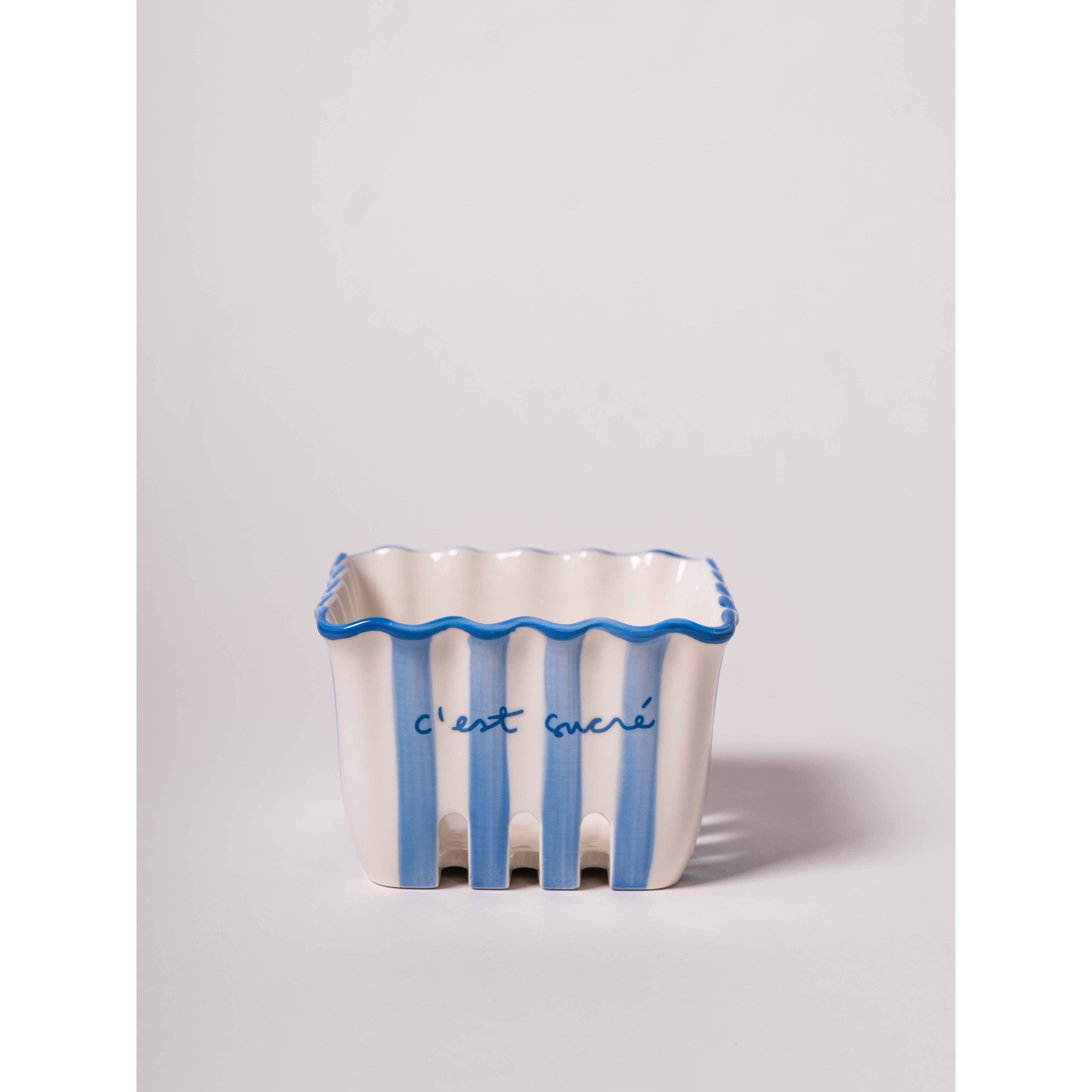 Kinsey Scallop Mini Berry Basket