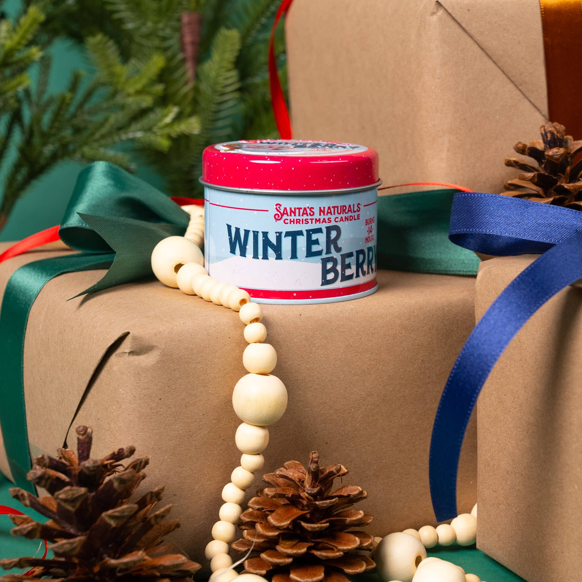 Santa's Naturals | Winter Berry Mini Candle