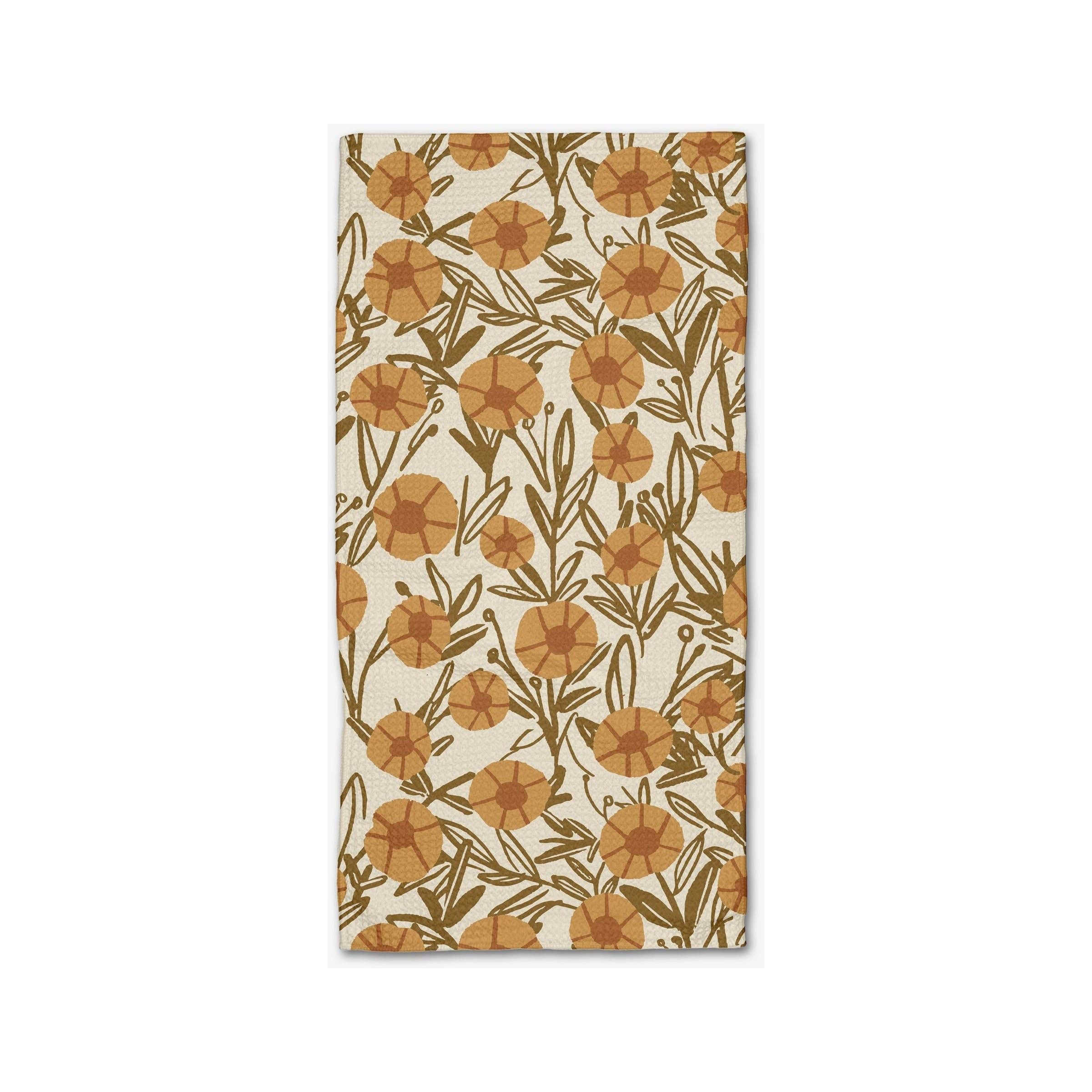Geometry - Sunflower Fields Bar Towel