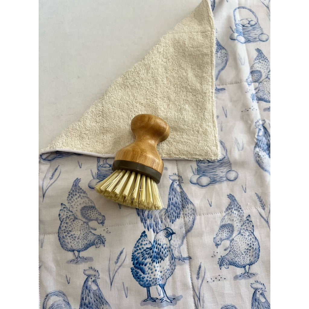 Dish Drying Mat | Blue Chicken