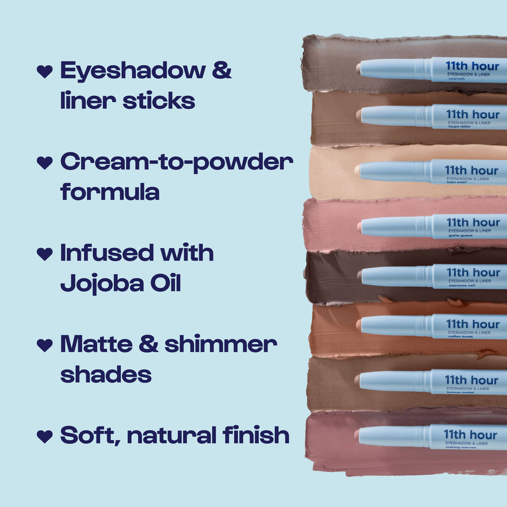 11th Hour Cream Eyeshadow & Liner Stick | Baby Pearl
