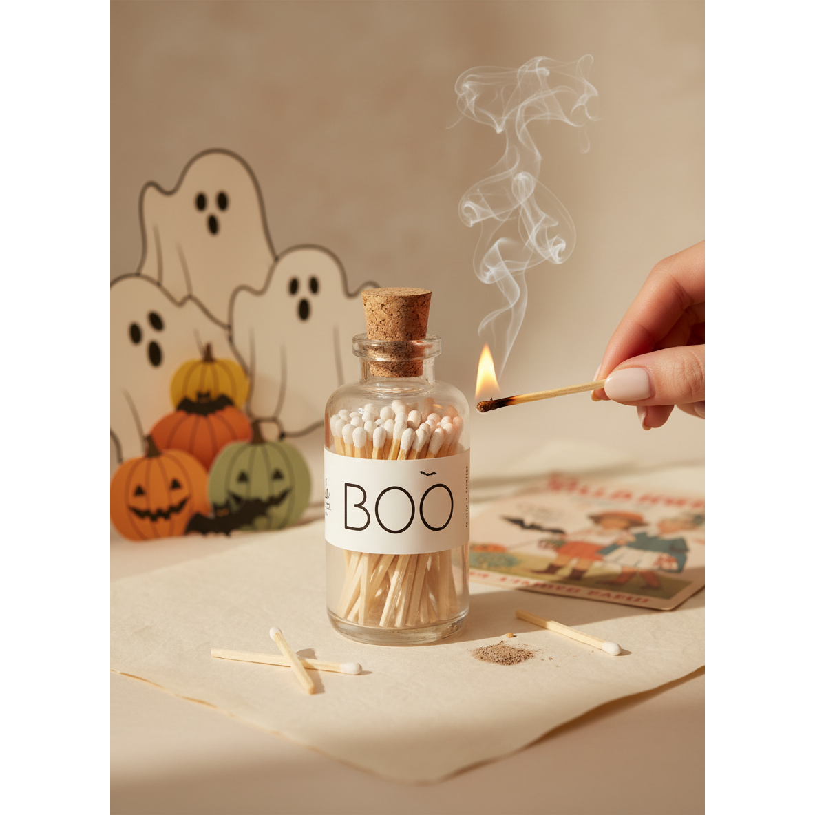 Vintage Apothecary Matches | Boo