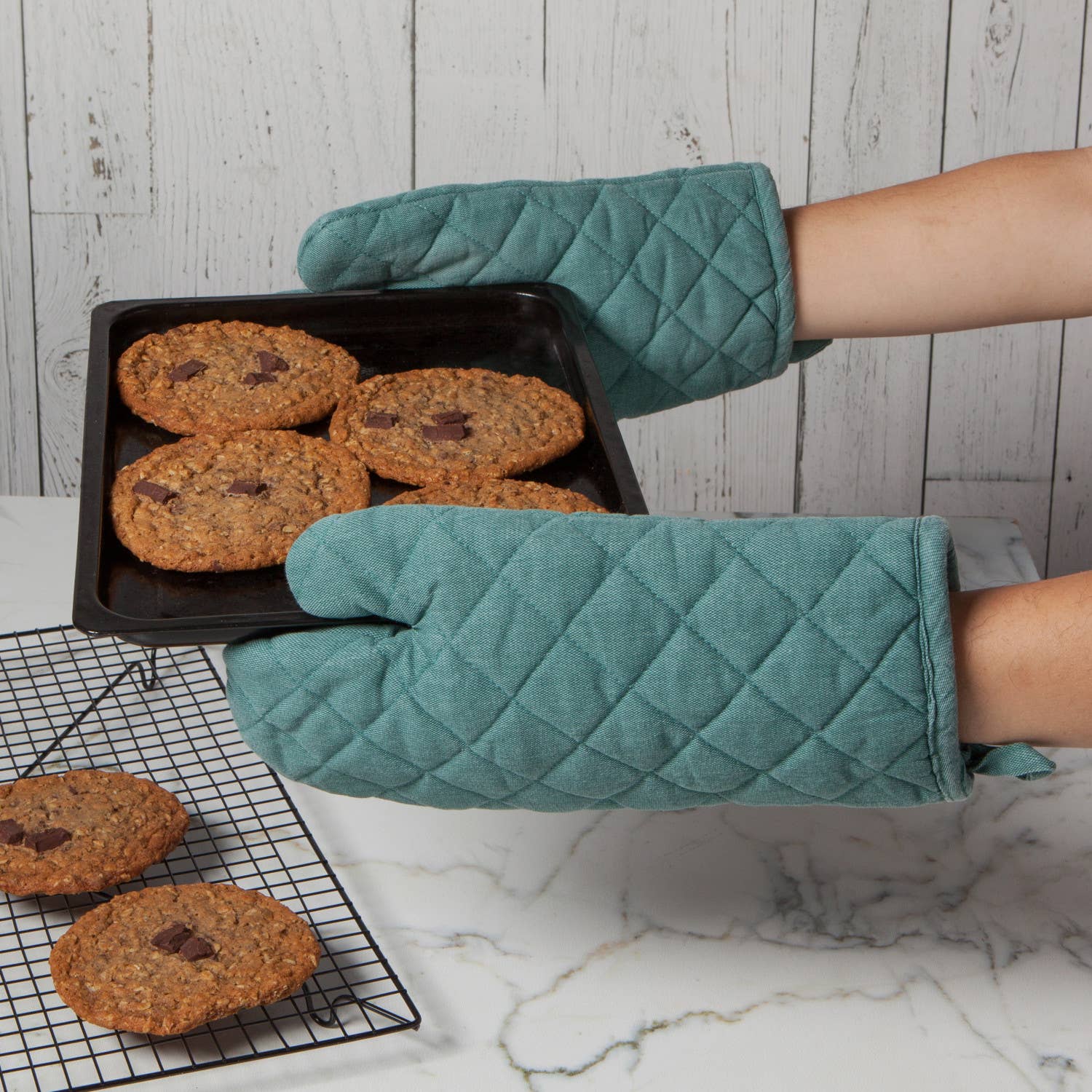 Oven Mitt | Lagoon Stonewash