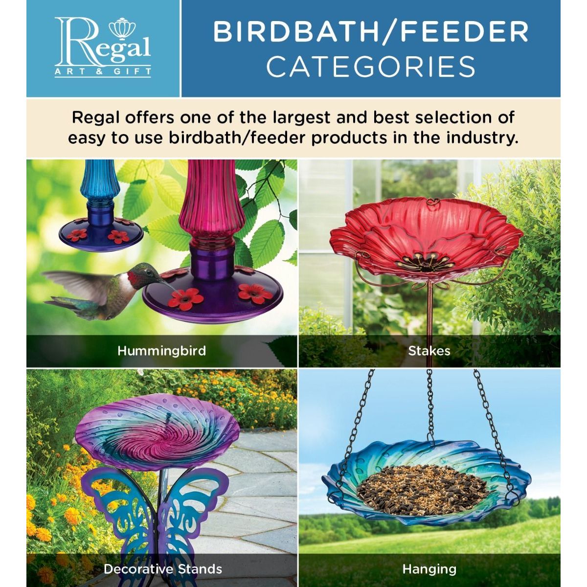 Bird Feeder Stake | Cardinal