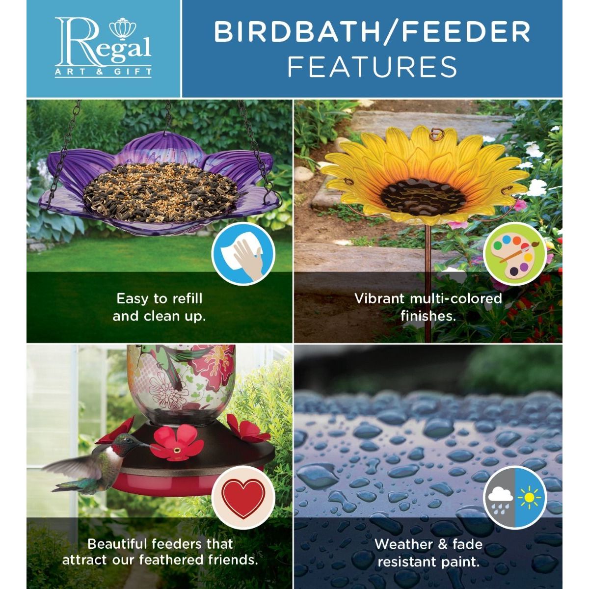 Bird Feeder Stake | Cardinal