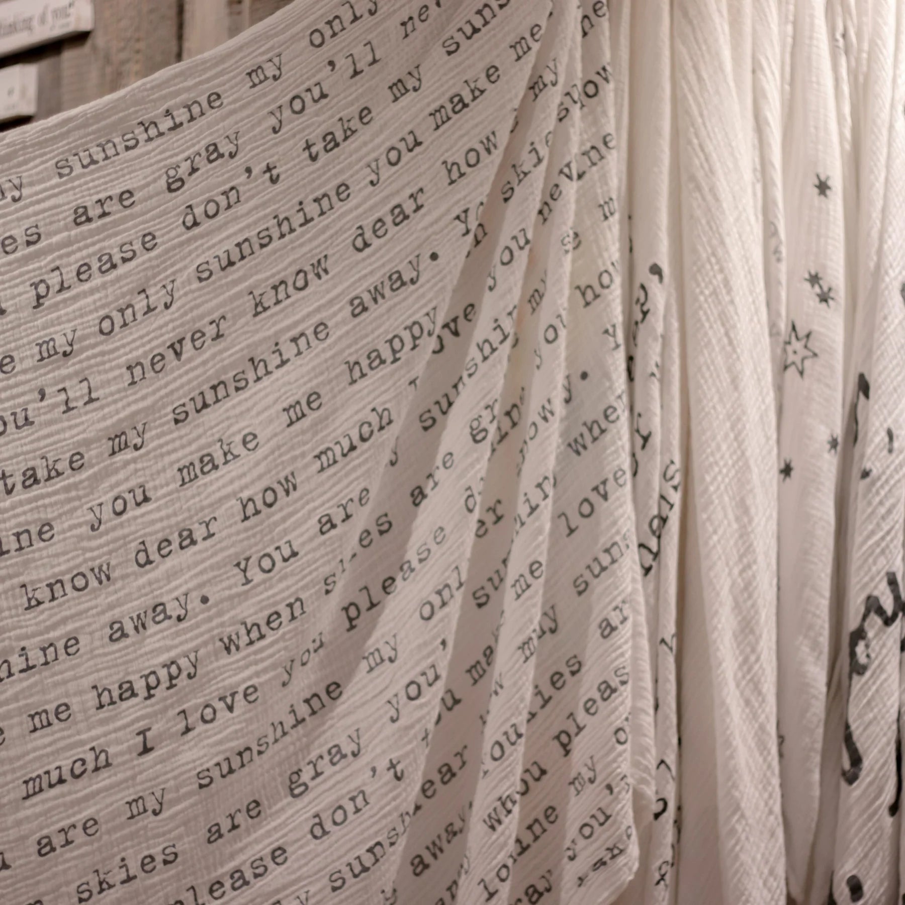 Swaddle Blanket - You Are My Sunshine