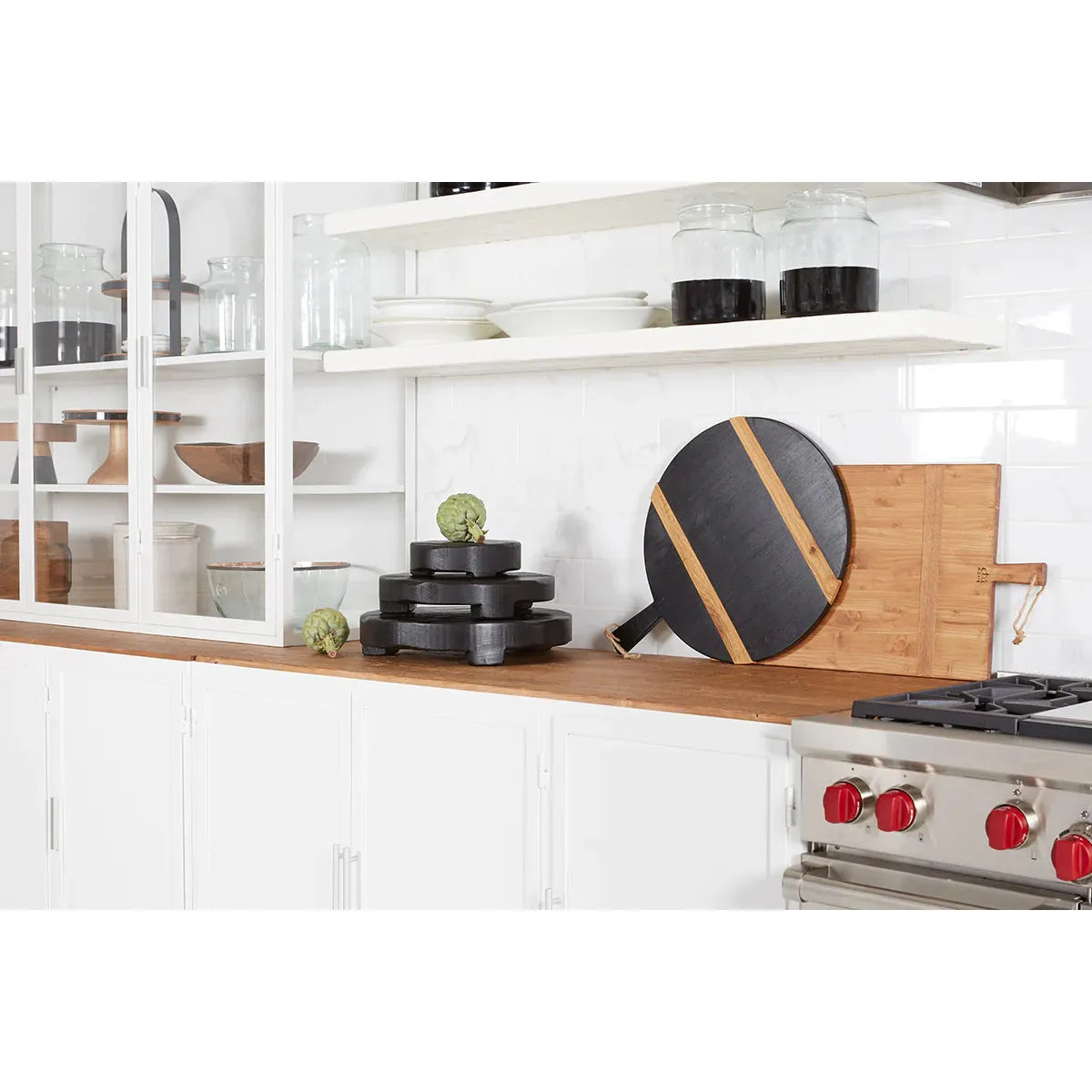 Brasserie Round Trivet l Black