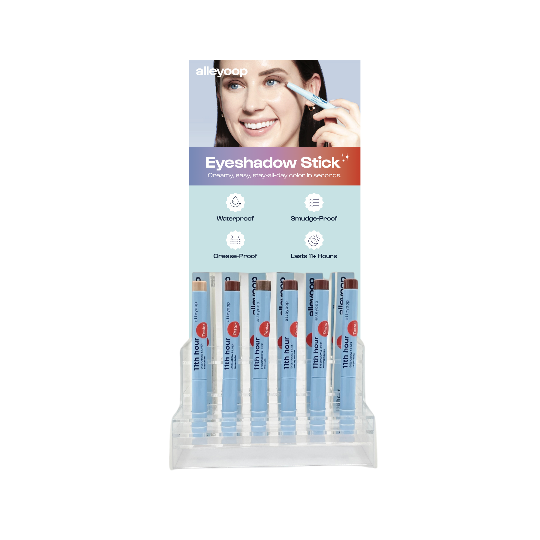 11th Hour Cream Eyeshadow & Liner Stick | Baby Pearl