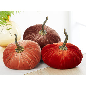 Velvet Pumpkin | Extra Large - Gold