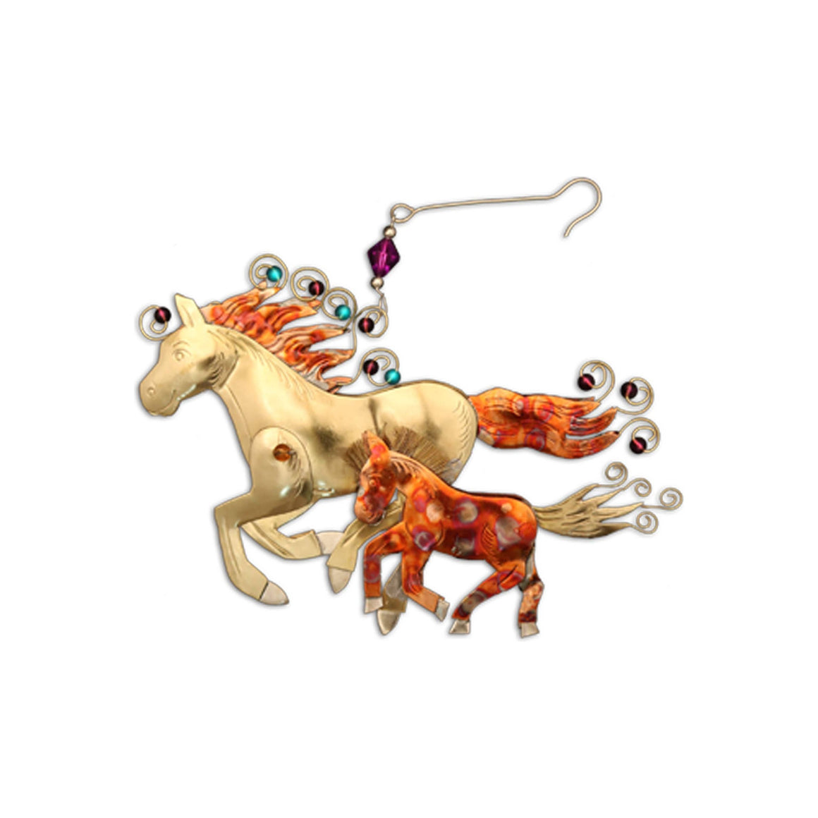 Mare & Foal Ornament